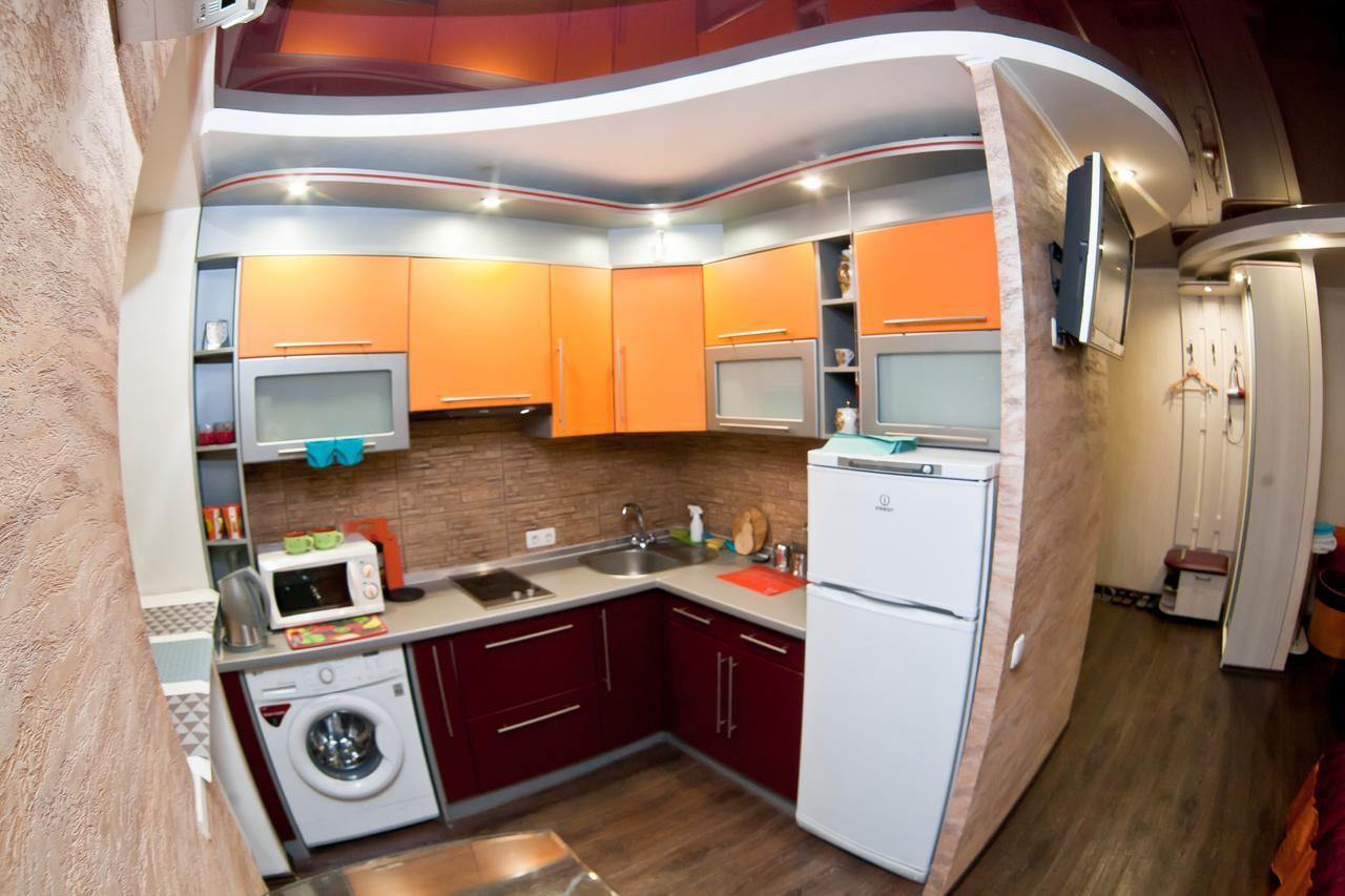 Затишна Квартирка Aparthotel Kremenchuk Ngoại thất bức ảnh